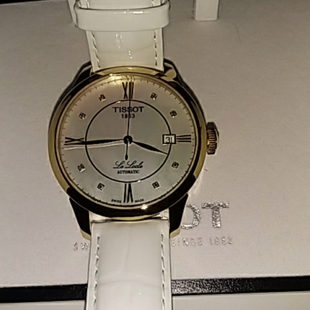 Women's Tissot Mother of Pearl Watch